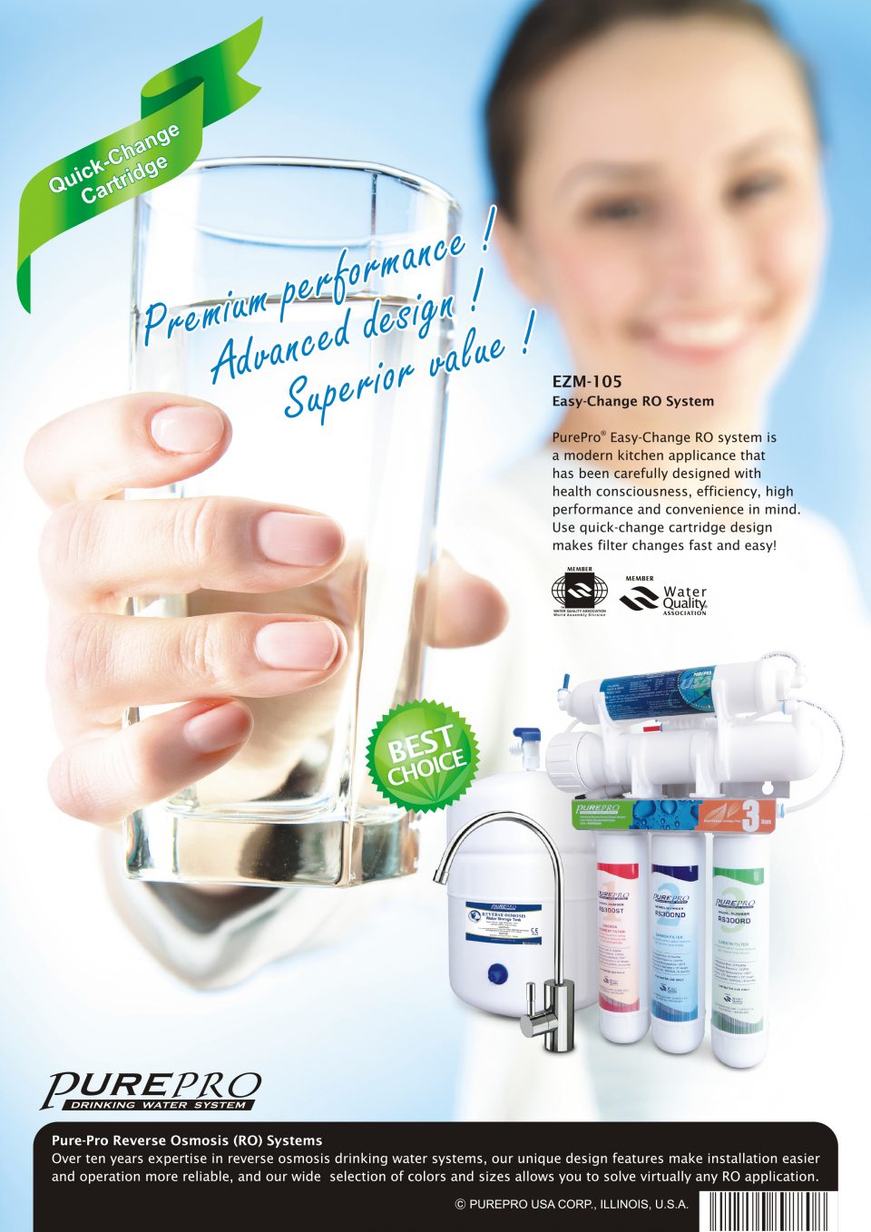 PurePro® EasyChange RO System Pure Pro